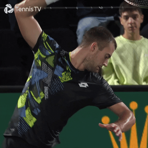Self Control Pain GIF by Tennis TV