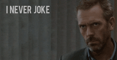 serious house md GIF
