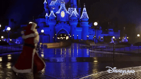 Santa Claus Christmas GIF by Disneyland Paris - Find & Share on GIPHY