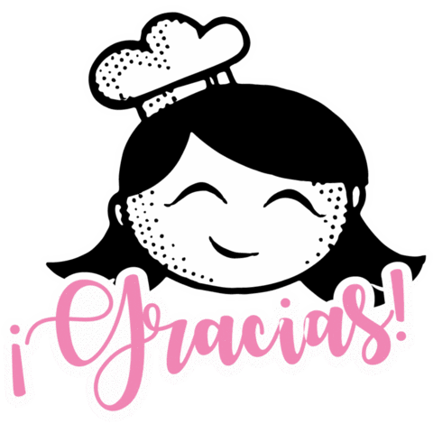Gracias Sticker by Delicatesse Postres