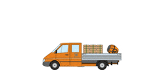 Delivery Truck GIF by Nieruchomoscioteka