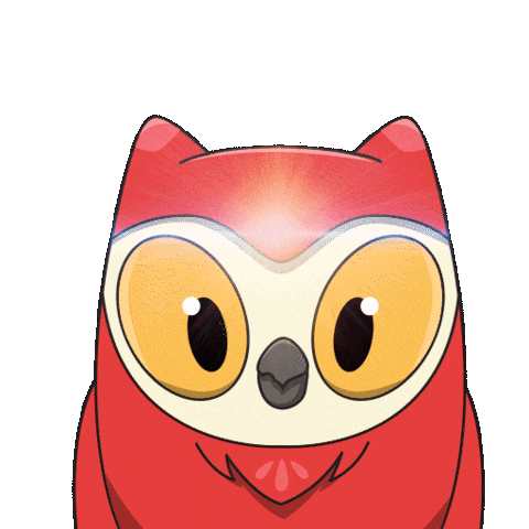 Moonbird Sticker by birb