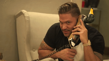 episode 9 duck phone GIF by Jersey Shore Family Vacation