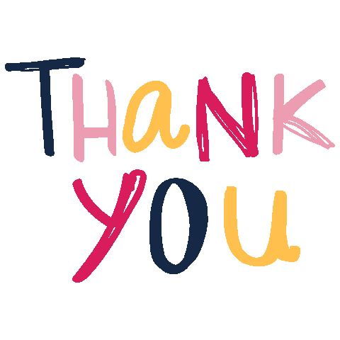 Thanks Thank You Sticker by Virtuel