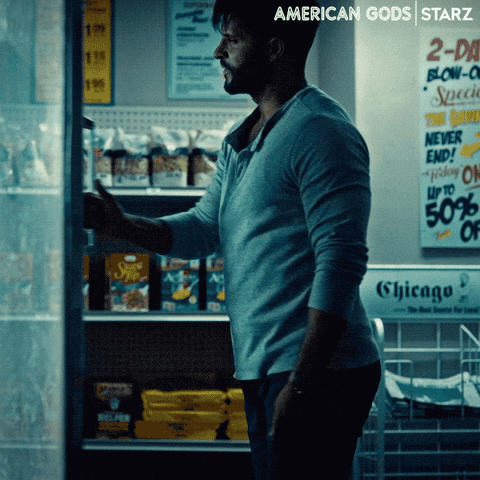 Freezing Ricky Whittle GIF by American Gods - Find & Share on GIPHY