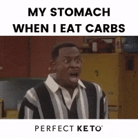 Diet Bloating GIF by Perfect Keto