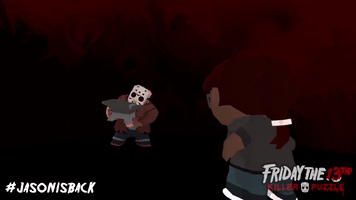 smashing friday the 13th GIF by Blue Wizard