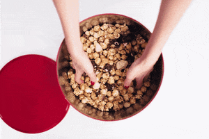 caramel corn popcorn GIF