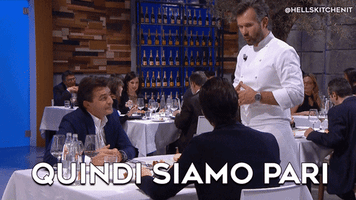 finale hk GIF by Hell's Kitchen Italia