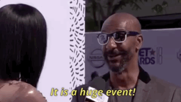 stephen hill it is a huge event GIF by BET Awards