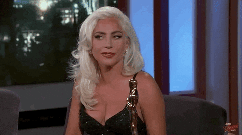 Lady Gaga Eye Roll GIF by Jimmy Kimmel Live - Find  Share on GIPHY