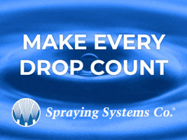 Sustainability Drops GIF by Spraying Systems Co