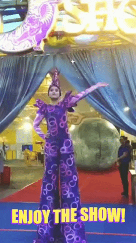 bubbles circus GIF by thegreat50show