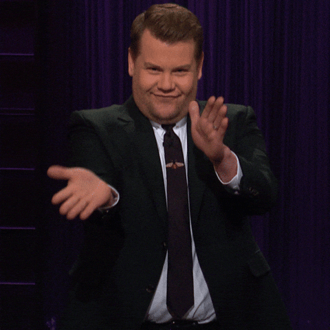 james corden applause GIF by The Late Late Show with James Corden