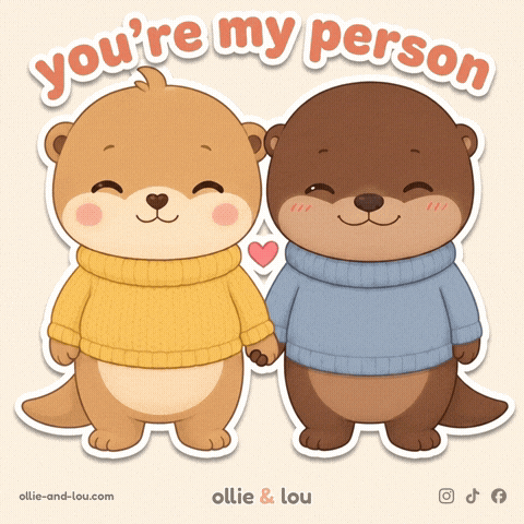 I Love You Couple GIF by Ollie & Lou