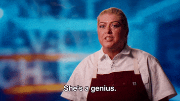 Genius She Is GIF by Next Level Chef