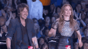 excited clapping GIF by American Idol