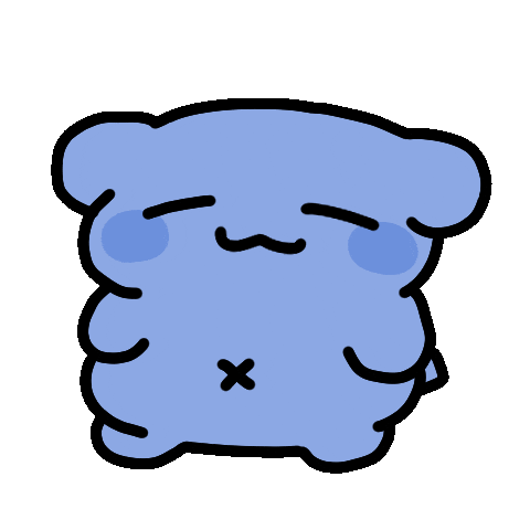 Blue Sticker
