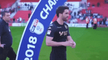 will grigg jump GIF by Wigan Athletic