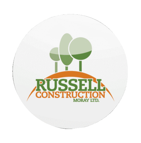 Russell Construction Moray Sticker