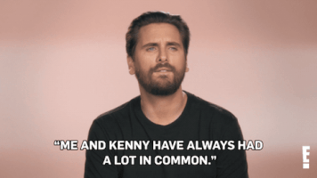 Keeping Up With The Kardashians Scott GIF by E!