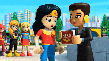awesome wonder woman GIF by LEGO