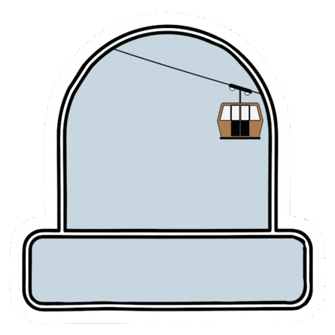 France Winter Sticker by Saddle Cafe