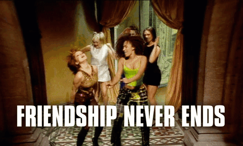 Friendship Never Ends GIF by Spice Girls - Find & Share on GIPHY