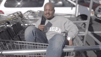 shopping cart dancing GIF by White Dave