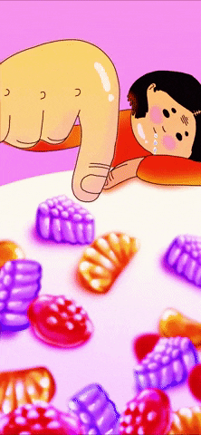 Animation Candy GIF by Leah Putnam