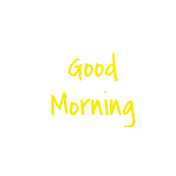Happy Good Morning Sticker by yerawrite