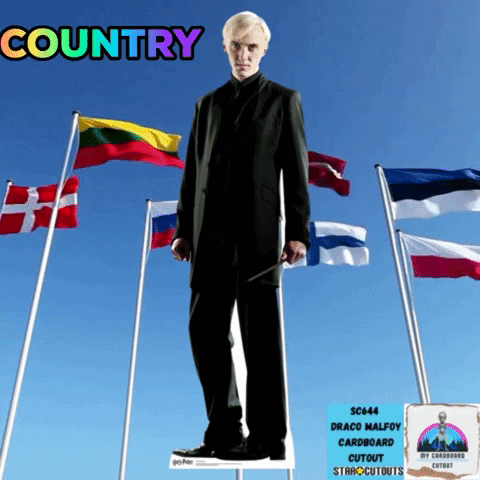 Draco Malfoy Country GIF by STARCUTOUTSUK
