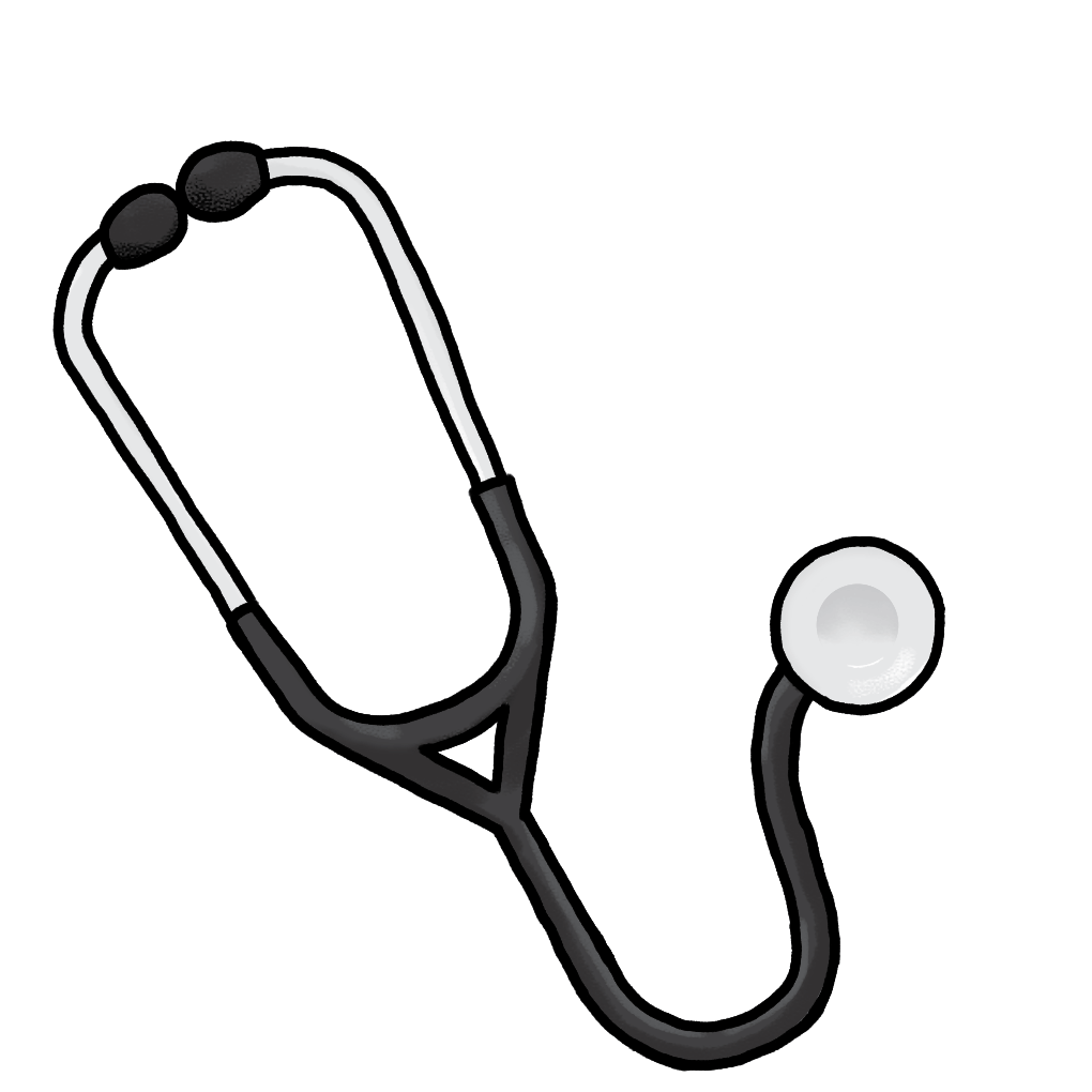 Heartbeat Stethoscope Sticker by BobbyReichle for iOS & Android GIPHY