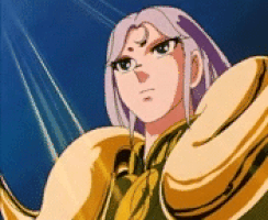 Saint Seiya Aries GIF