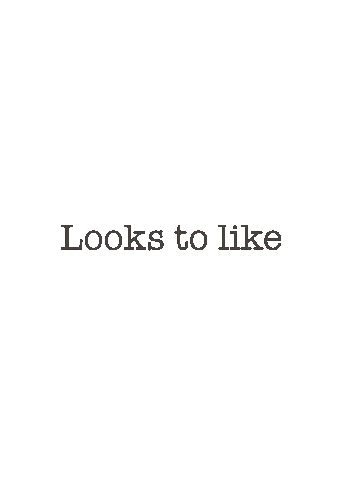 lookstolike Sticker
