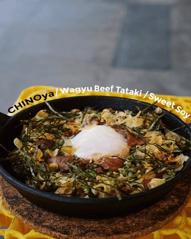 Chinoya @Wagyubeefatataki GIF by CHINO RESTAURANT