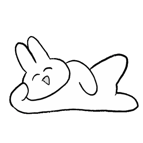 Rabbit うさぎ Sticker