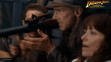 Harrison Ford Cover Ears GIF by Indiana Jones