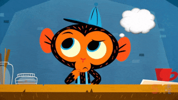 monkey thinking GIF by Super Simple