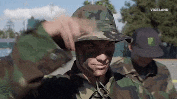 salute good job GIF by KING OF THE ROAD