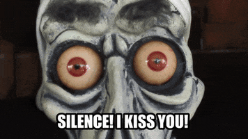 silence i kiss you GIF by Jeff Dunham