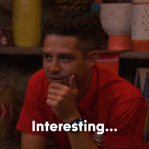 Interested Abc GIF by Bachelor in Paradise