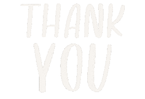 Thanks Thank You Sticker by Everything Sophia Alice