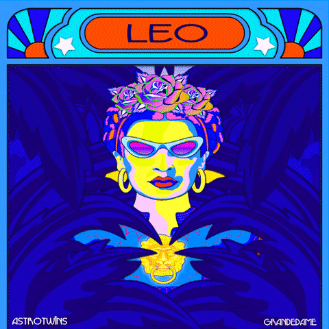 Peace Leo GIF by Grande Dame - Find & Share on GIPHY