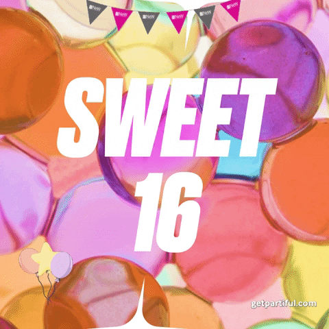 happy sweet 16 birthday gifs