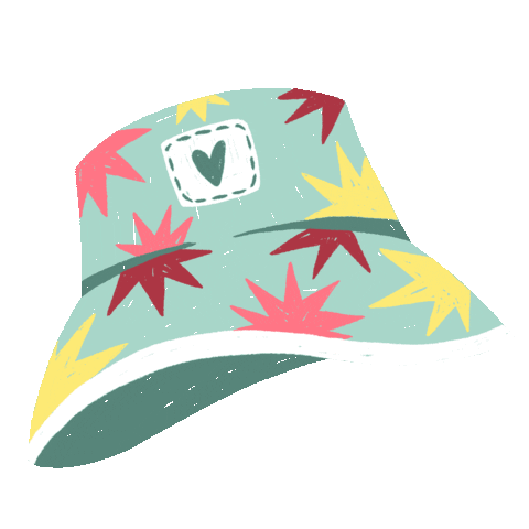 Summer Panama Sticker