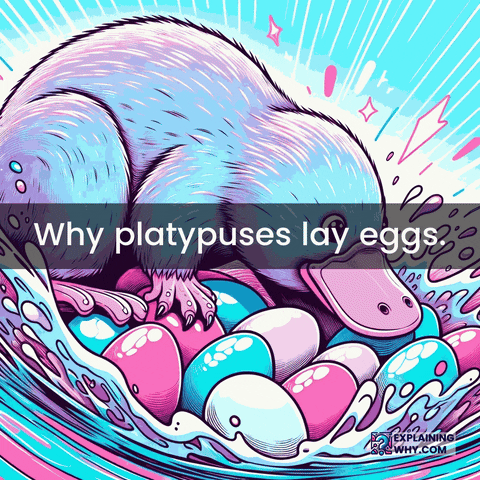 Eggs Platypus GIF by ExplainingWhy.com