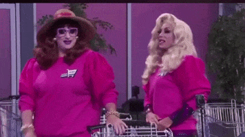 Supermarket Sweep Drag Queens GIF by PT Media