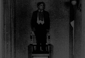 buster keaton darkness GIF by Maudit
