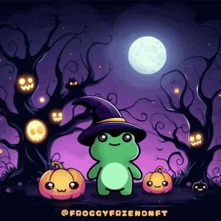 Happy Halloween GIF by Froggy Friends